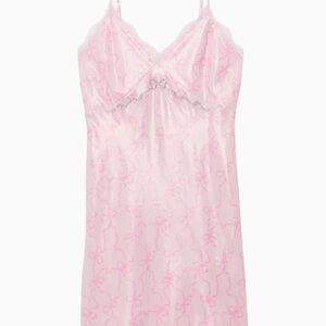 LoveShackFancy Pink Floral Chemise
